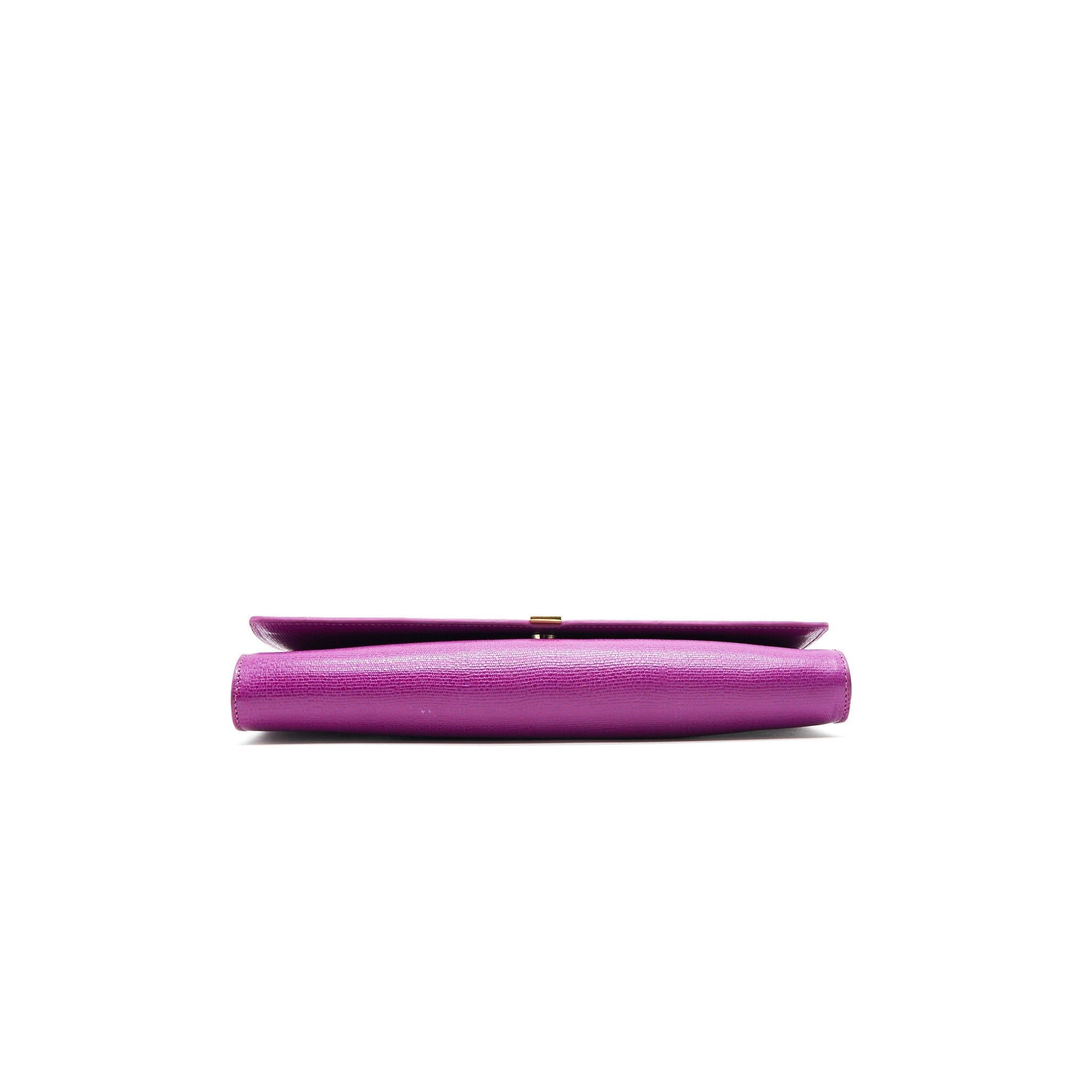 YSL Y CLUTCH PURPLE GHW