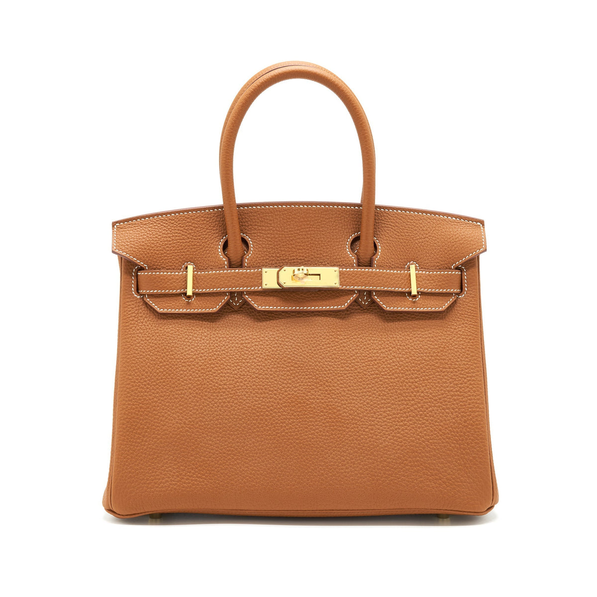 HERMES BIRKIN 30 TOGO 37 GOLD WITH GHW
