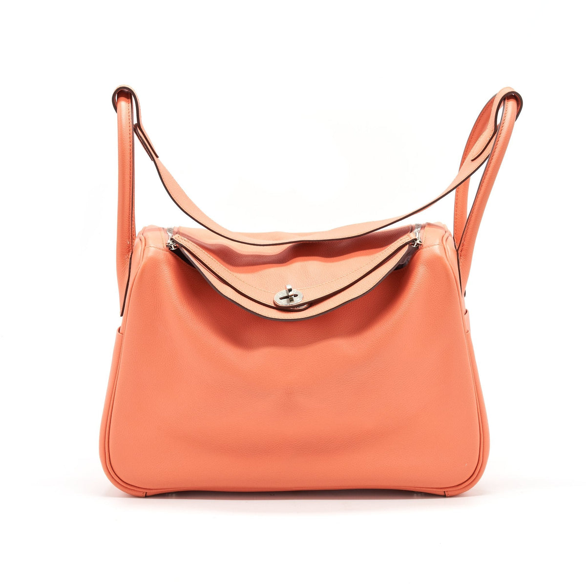 HERMES LINDY 34 EVERCOLOUR FLAMINGO SHW