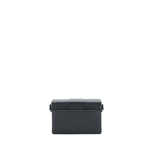 DIOR 30 MONTAIGNE BOX BAG IN GRAINED CALFSKIN SO BLACK