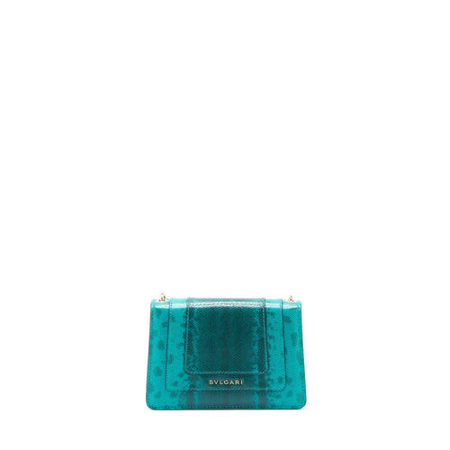 BVALGARI SERPENTI FOREVER CROSSBODY MINI BAG KARUNG GREEN