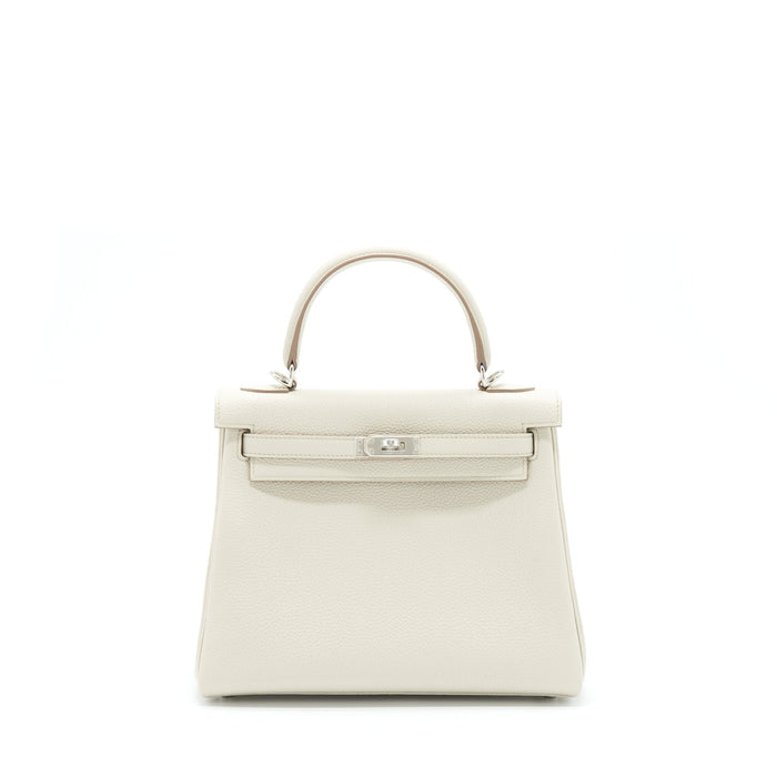 HERMES KELLY 25 RETOURNE TOGO 8L BETON SHW
