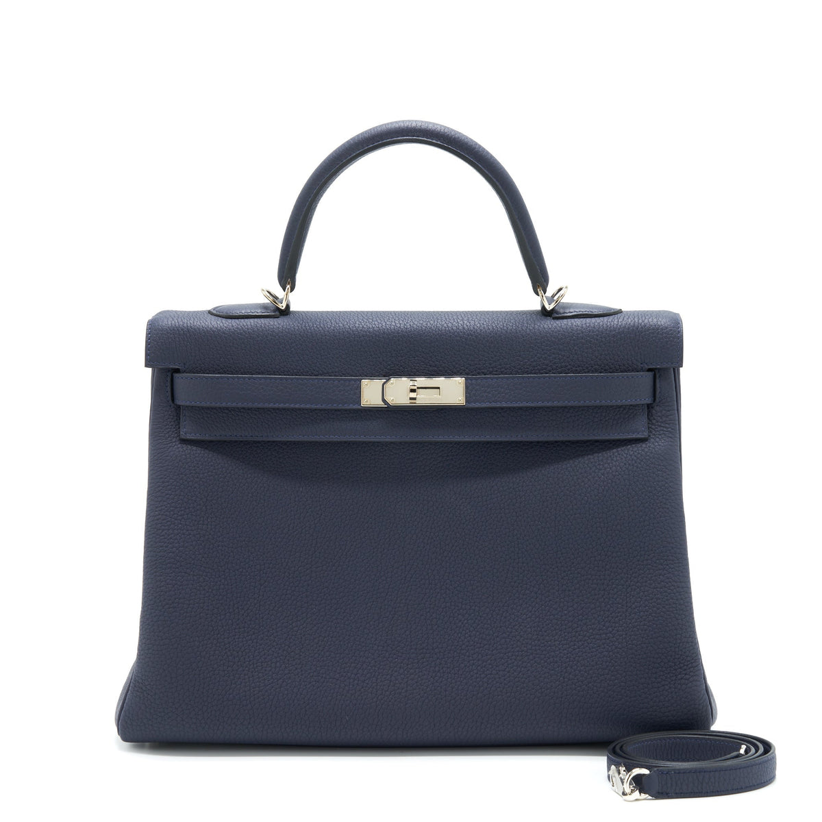 HERMES KELLY 35 TOGO BLUE NUIT SHW