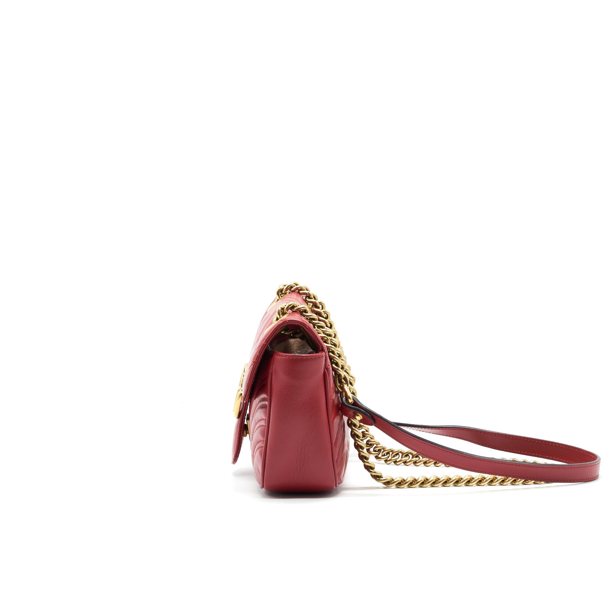 GUCCI GG MINI MARMONT RED