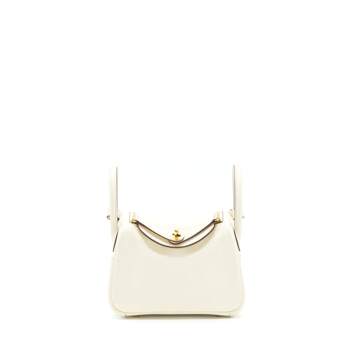 HERMES MINI LINDY SWIFT NATA GHW