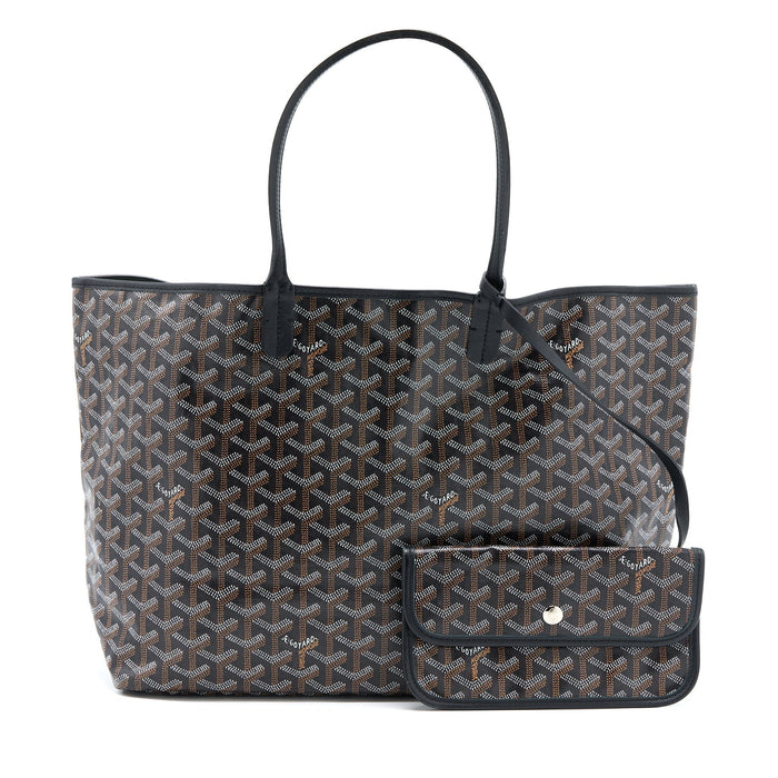 GOYARD SAINT LOUIS TOTE PM BLACK/MULTICOLOUR