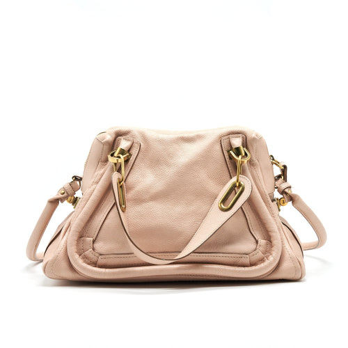 CHLOE PORTE EPAULE BAG ANEMONE PINK