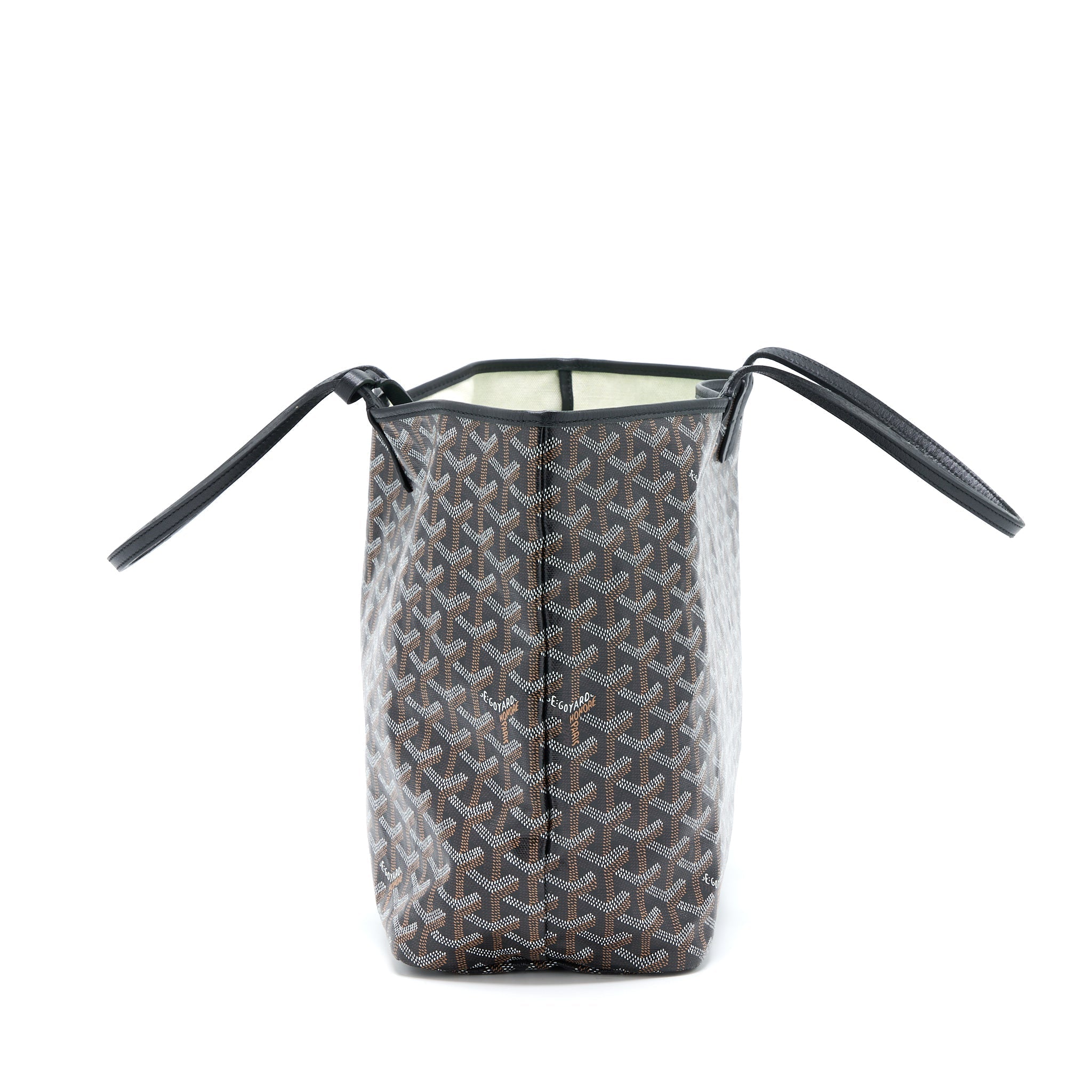 GOYARD SAINT LOUIS TOTE PM BLACK/MULTICOLOUR