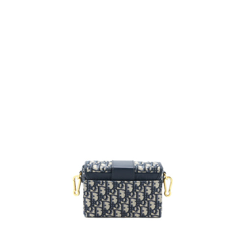 DIOR 30 MONTAIGNE BOX BLUE DIOR OBLIQUE JACQUARD GHW