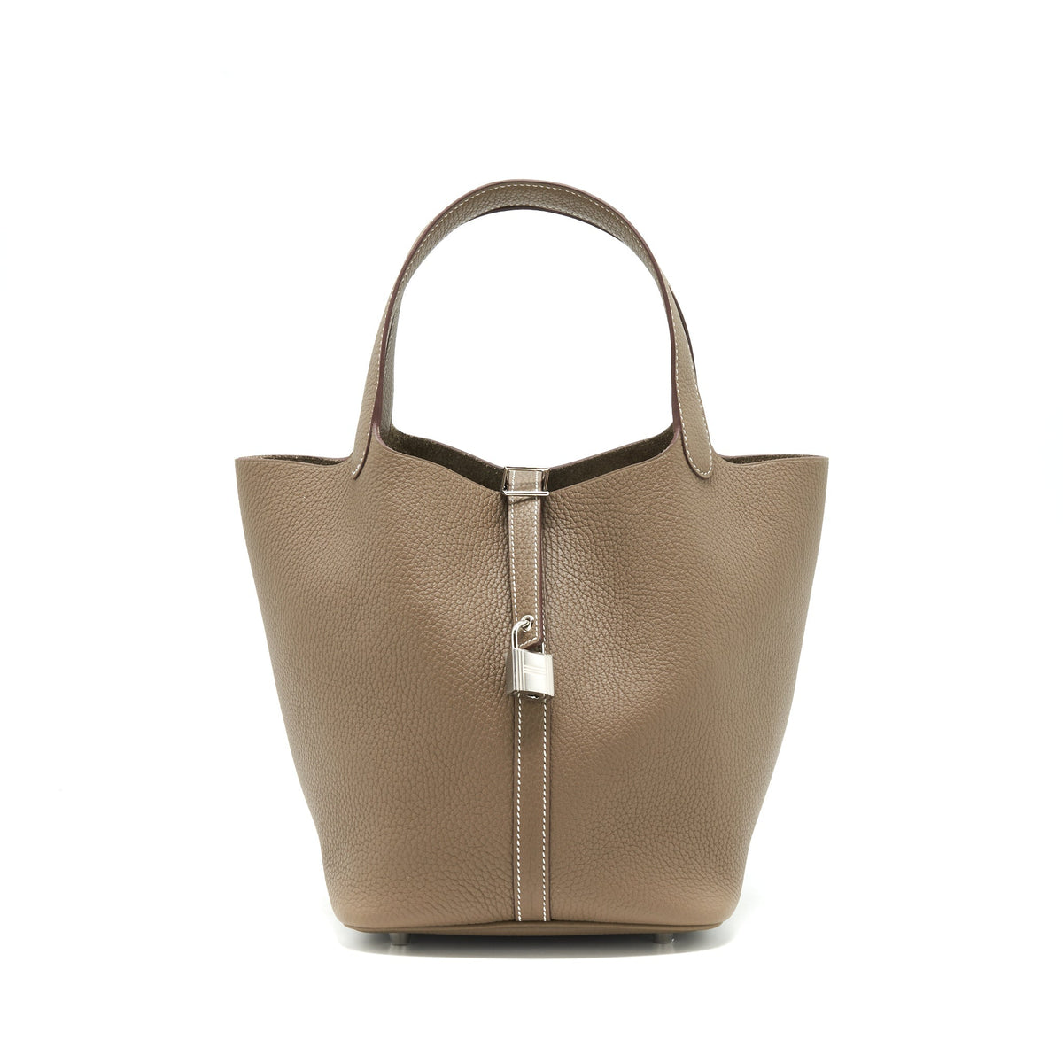 HERMES PICOTIN 22 LOCK BAG ETOUPE SHW