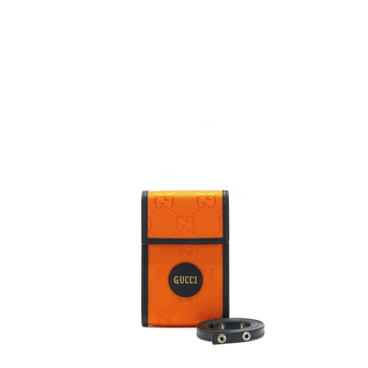 GUCCI MINI CROSSBODY BAG ORANGE/ BLACK