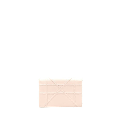 DIOR DIORAMA WALLET ON CHAIN CALFSKIN LIGHT PINK SHW