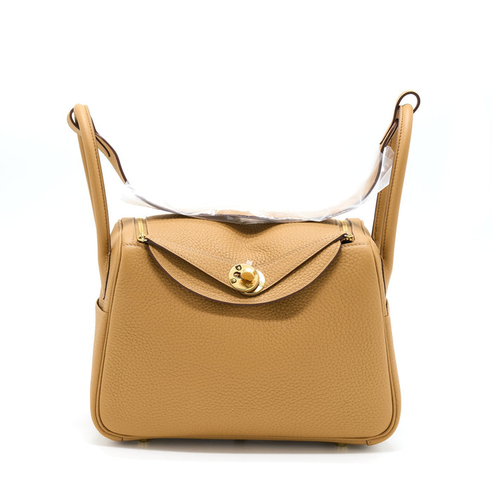 HERMES LINDY 26 CLEMENCE 4B BISCUIT GHW