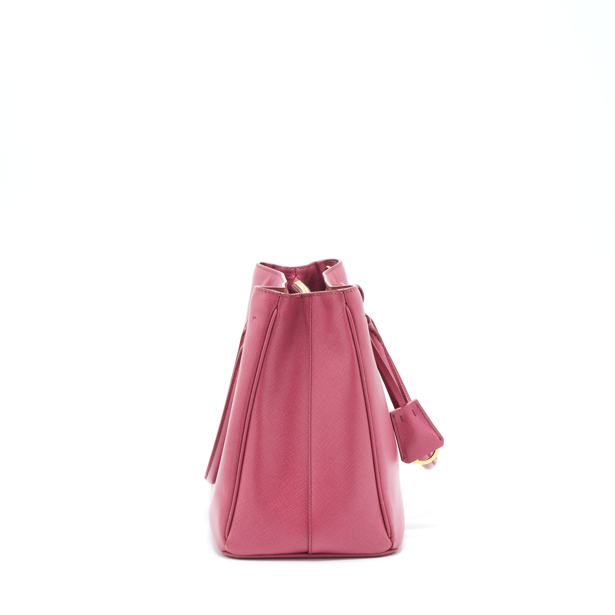 PRADA SAFFIANO TOTE BAG PINK GHW