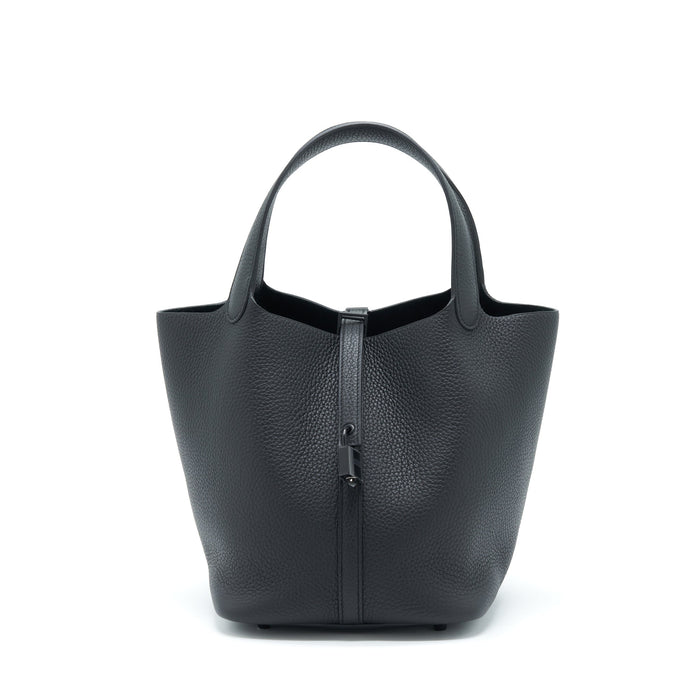 HERMES PICOTIN 22 CLEMENCE SO BLACK
