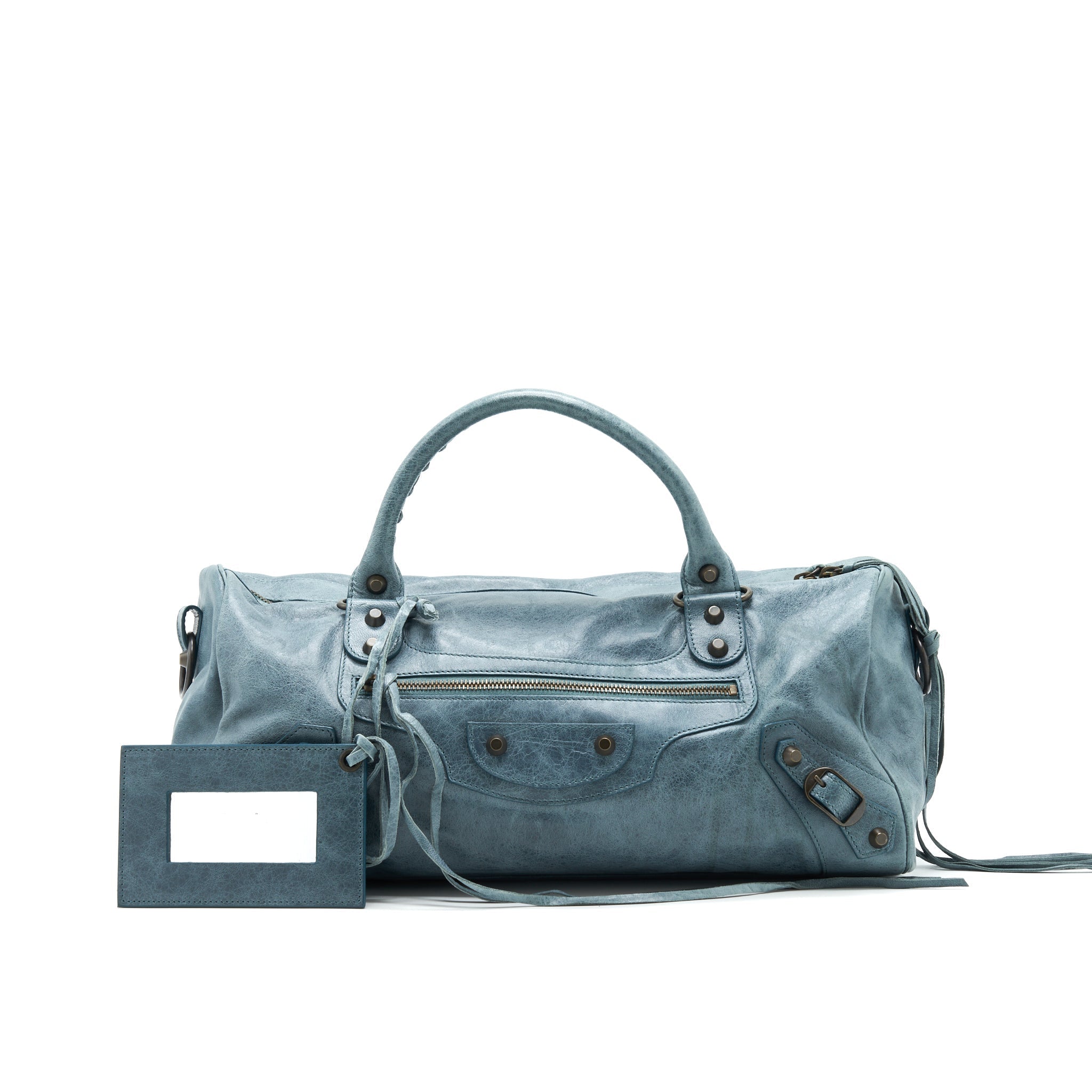 BALENCIAGA CLASSIC TWIGGY LEATHER TOTE BAG