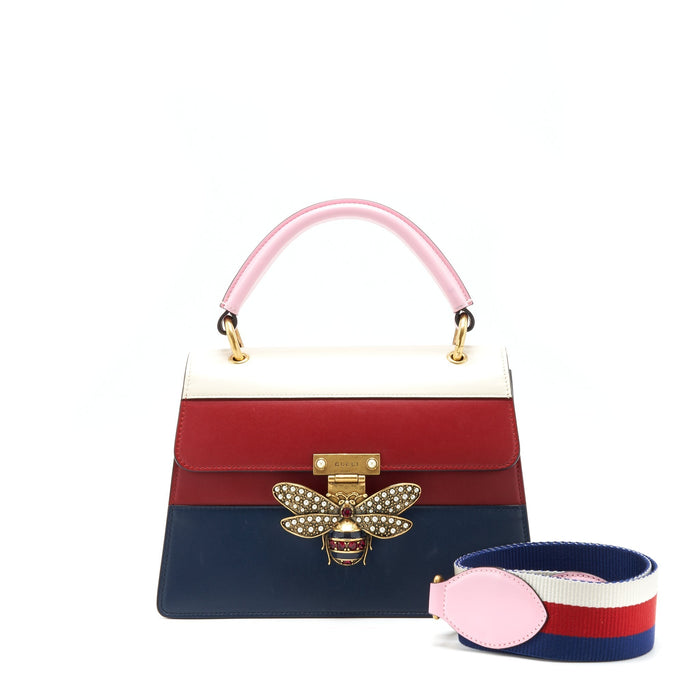 GUCCI QUEEN MARGRET TOP HANDLE BAG MULTI COLOUR