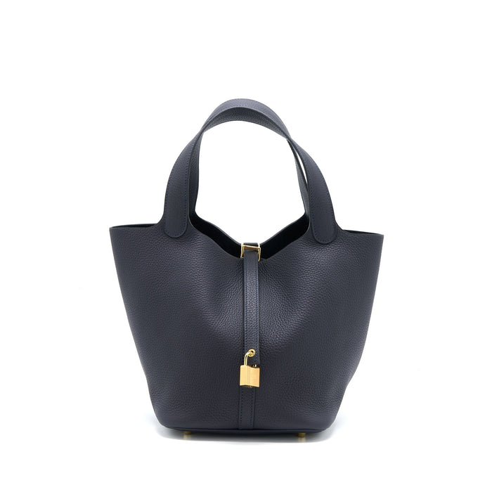 HERMES PICOTIN 22 CLEMENCE CABAN GHW