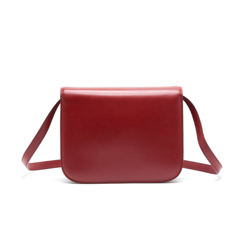 CELINE MEDIUM CLASSIC BAG RED WITH GHW