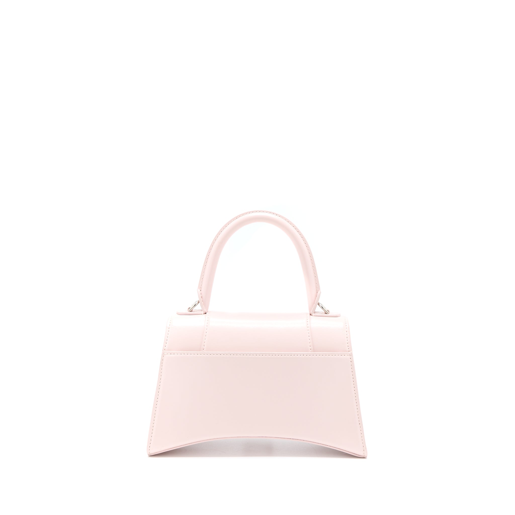 BALENCIAGA HOURGLASS S CALFSKIN PINK SHW