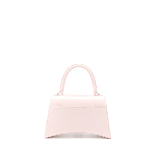 BALENCIAGA HOURGLASS S CALFSKIN PINK SHW