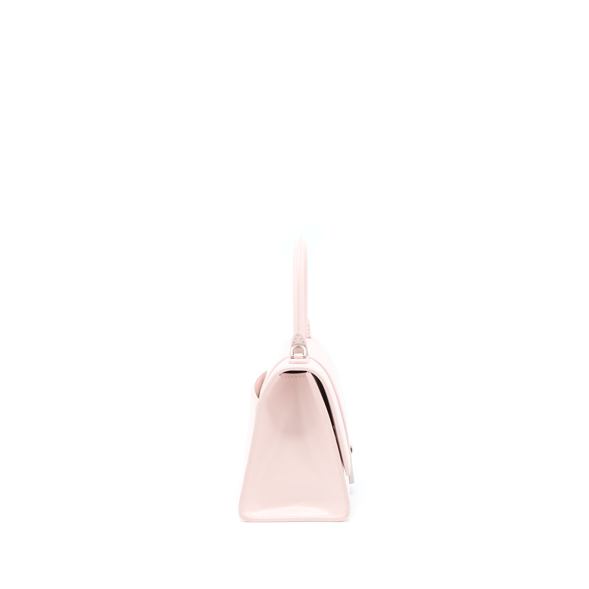 BALENCIAGA HOURGLASS S CALFSKIN PINK SHW