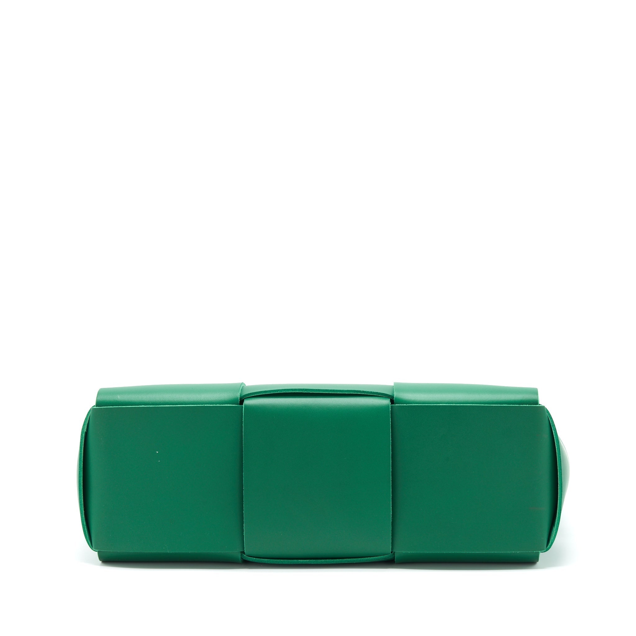 BOTTEGA VENETA ARCO TOTE BAG LAMBSKIN PARAKEET GREEN GHW