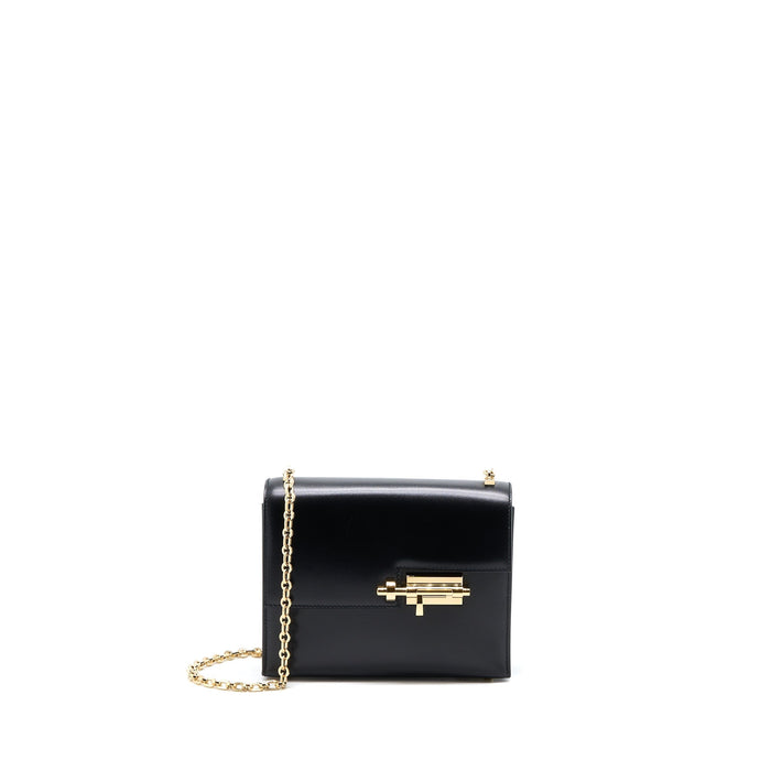 HERMES MINI VERROU BAG BOX BLACK GHW
