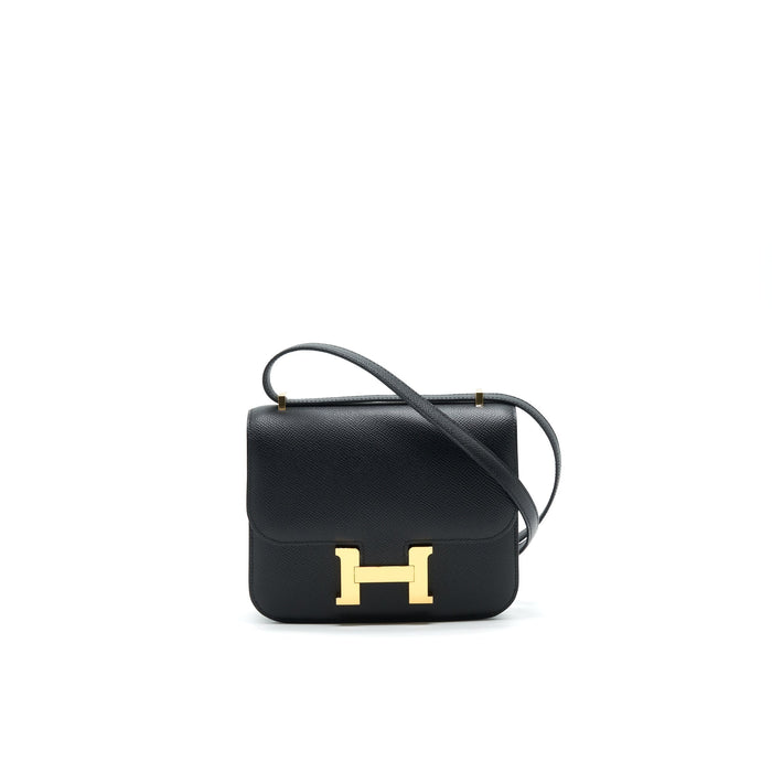 HERMES CONSTANCE MINI EPSOM BLACK GHW