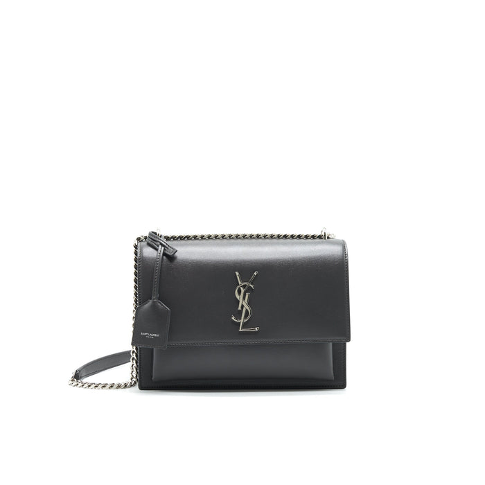 SAINT LAURENT MEDIUM SUNSET DARK GREY SHW