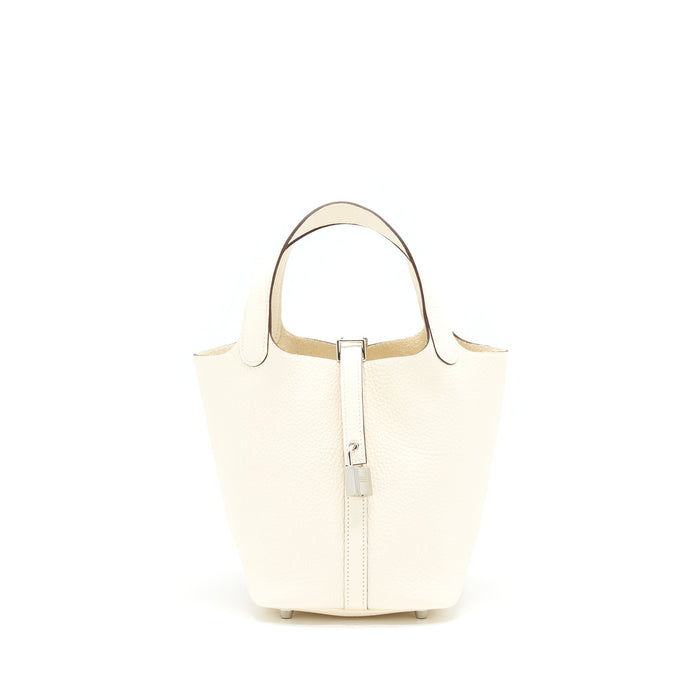 HERMES PICOTIN18 LOCK BAG NATA SHW