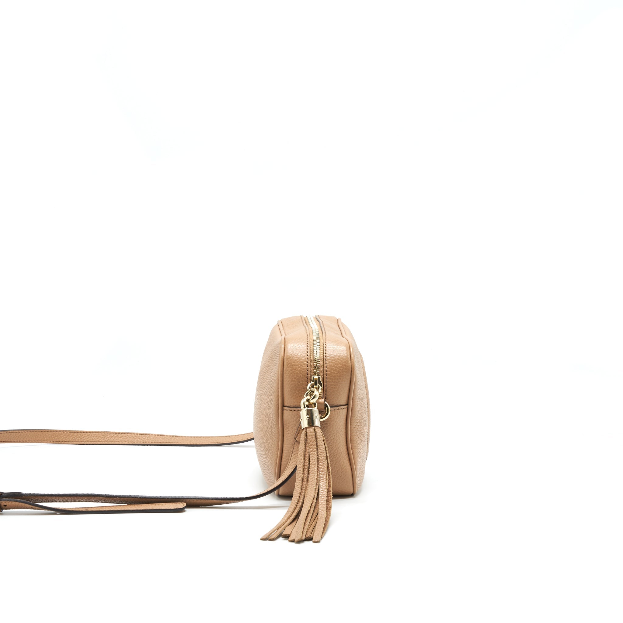 GUCCI SOHO CAMERA BAG BEIGE