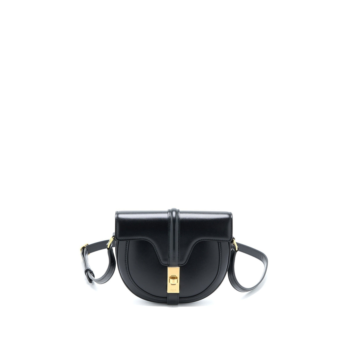 CELINE BESACE BAG CALFSKIN BLACK GHW