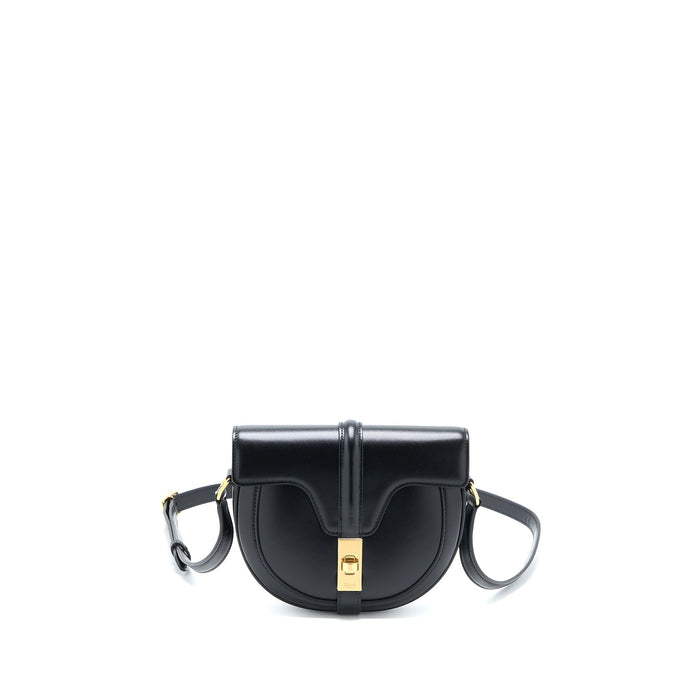 CELINE BESACE BAG CALFSKIN BLACK GHW