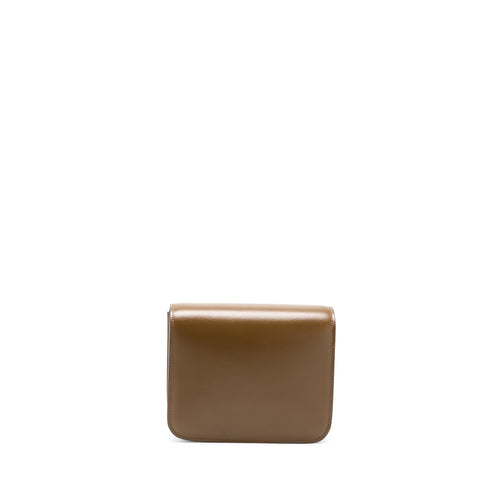 CELINE TEEN CLASSIC BAG IN BOX CALFSKIN CAMEL GHW