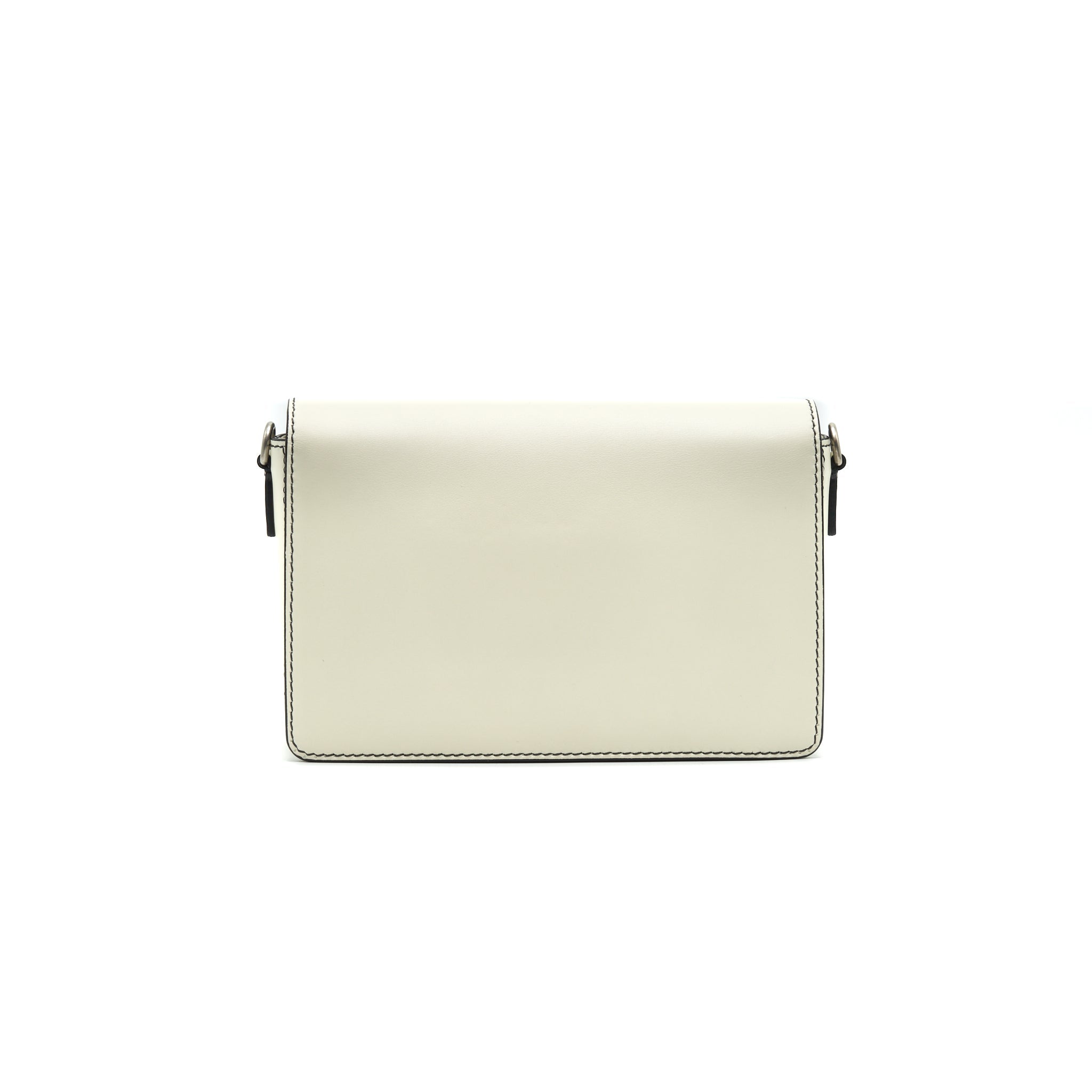 DIOR MEDIUM DIOR EVOLUTION BAG WHITE WITH SHW