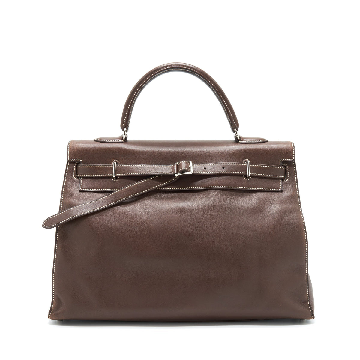 HERMES KELLY FLAT BAG SWIFT LEATHER