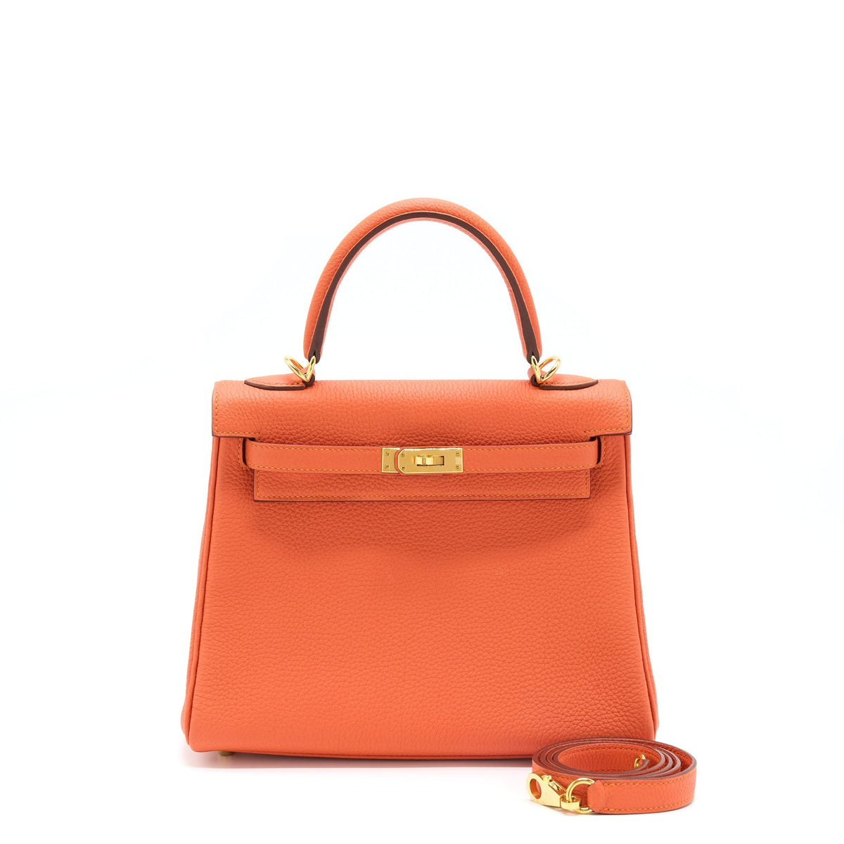 HERMES KELLY 25 TOGO 9J FEU GHW