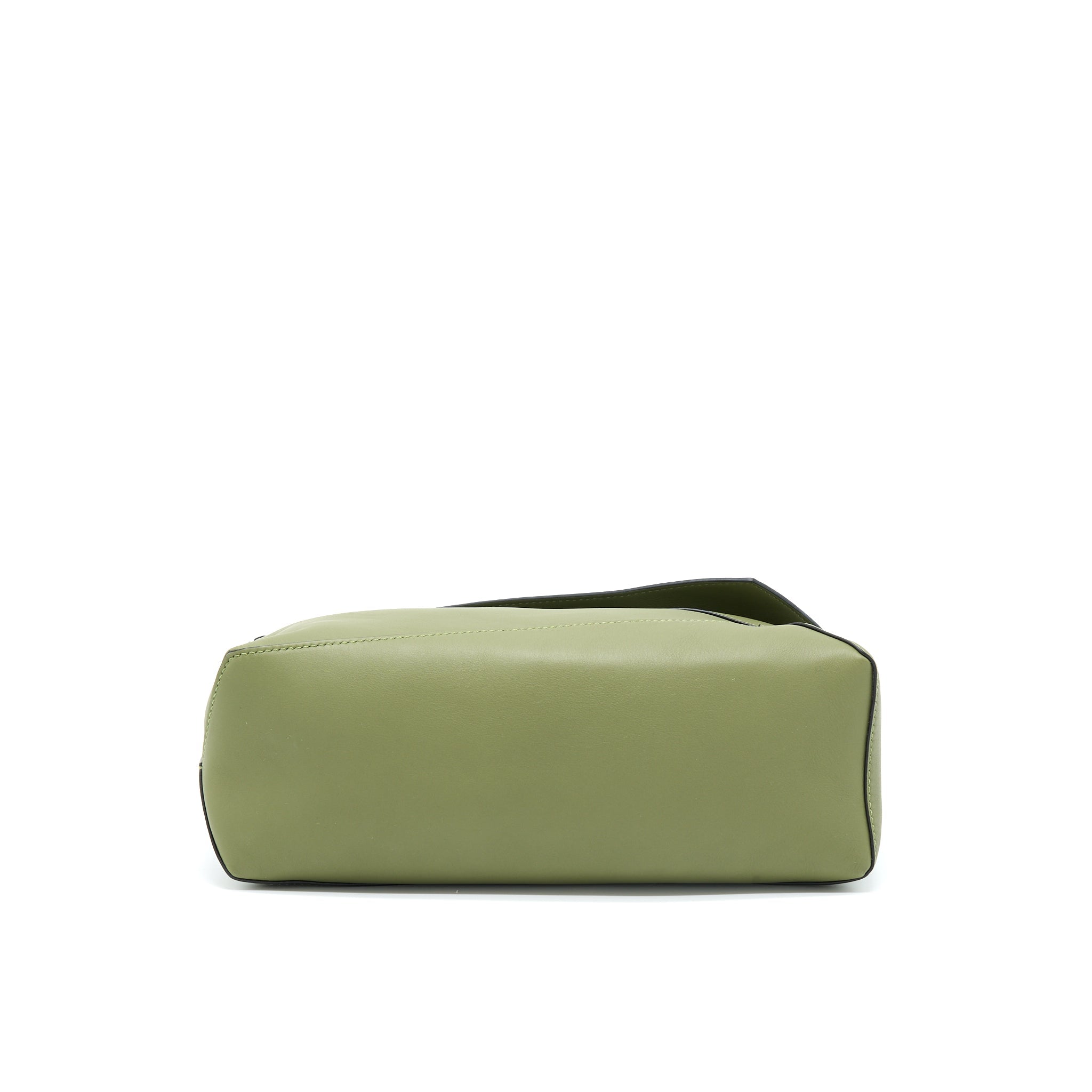 LOEWE PUZZLE HOBO BAG NAPA CALFSKIN AVOCADO GREEN GHW