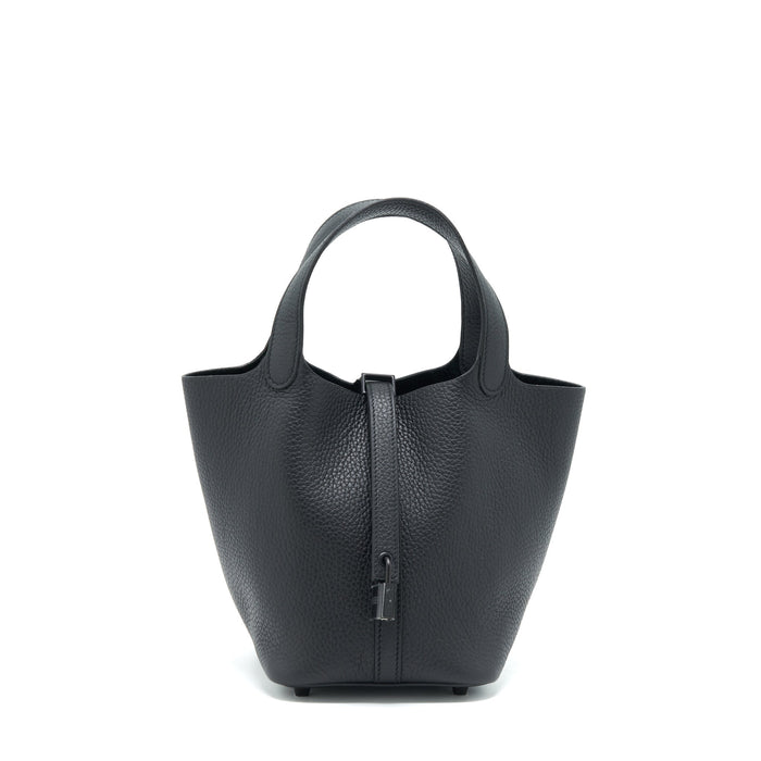 HERMES PICOTIN 18 LOCK BAG SO BLACK