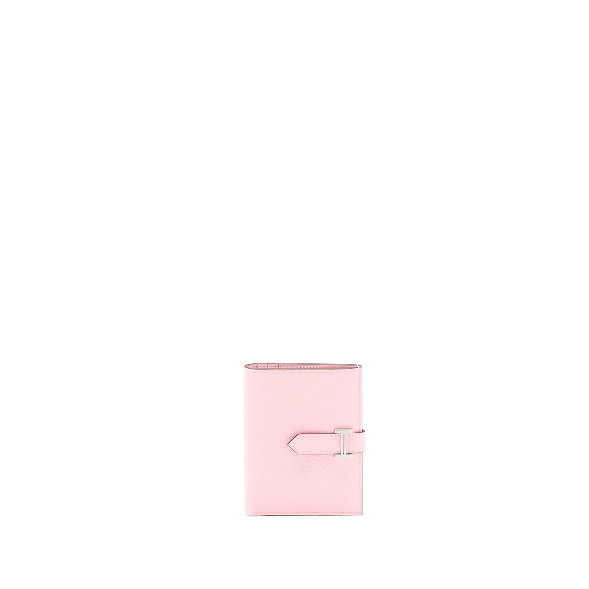HERMES BEARN COMPACT WALLET CHEVRE MYSORE 3Q ROSE SAKURA SHW