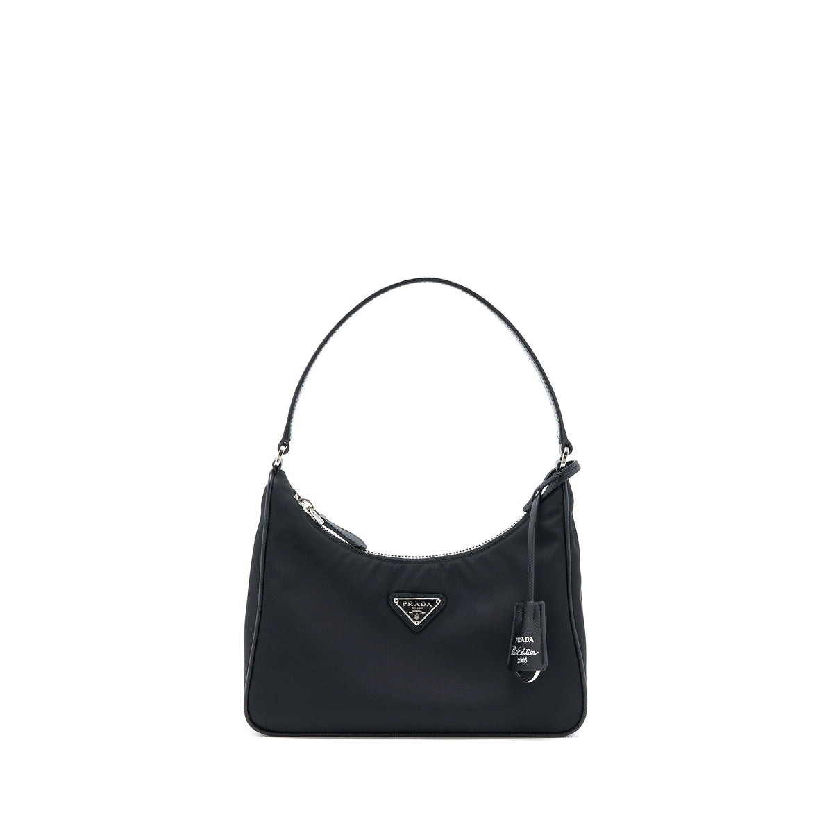PRADA REEDITION 2005 NYLON BAG BLACK SHW