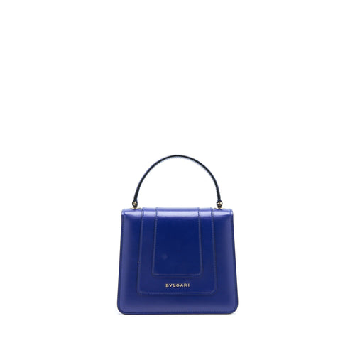 BVLGARI SERPENTI FOREVER CROSSBODY BAG BLUE