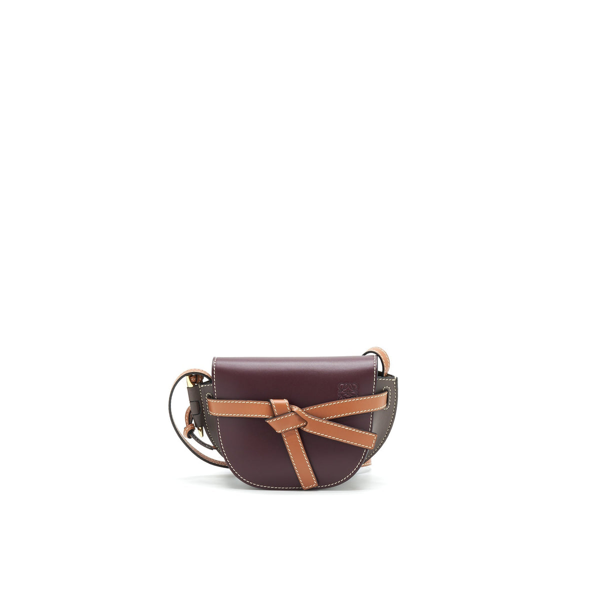 LOEWE MINI GATE CROSSBODY BAG MULTICOLOR