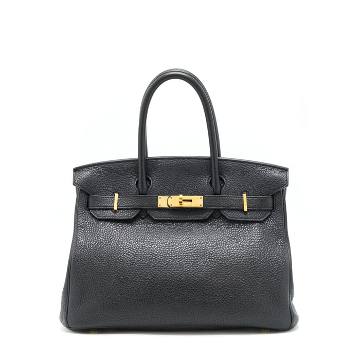 HERMES BIRKIN 30 BLACK GHW