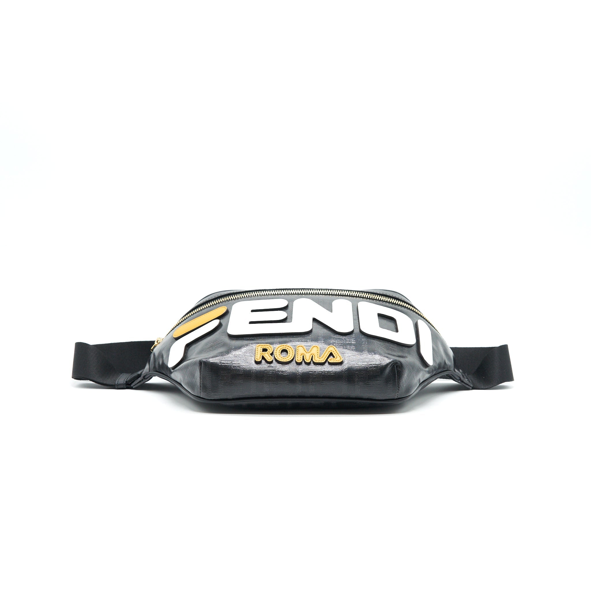 FENDI FILA LOGO PRINT BUMBAG