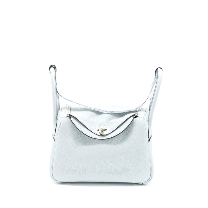 HERMES LINDY 26 CLEMENCE BLUE PALE SHW