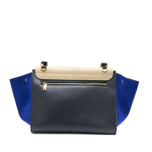 CELINE TRAPEZE BAG MULTICOLOUR GHW