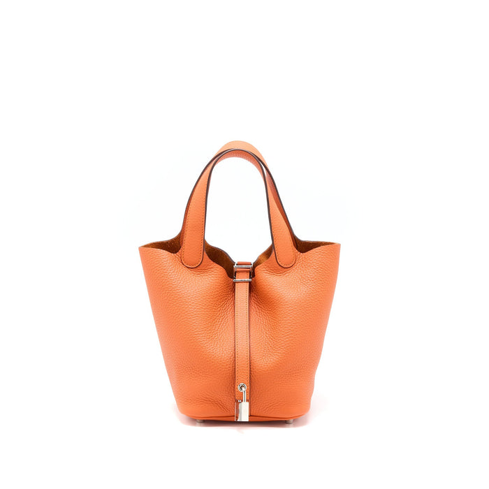 HERMES PICOTIN 18 LOCK BAG CLEMENCE 9J FLU SHW