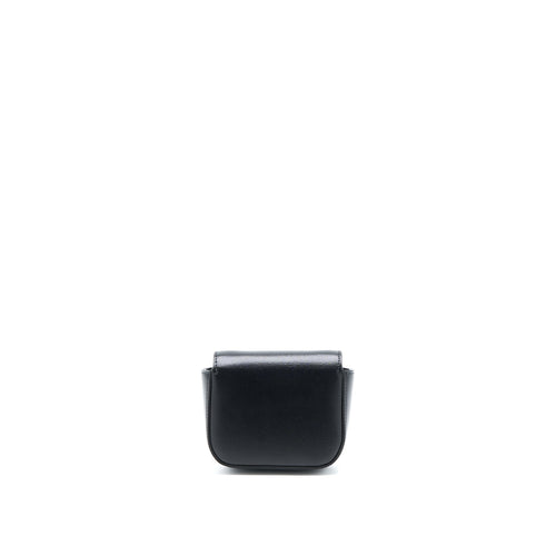CELINE MINI TRIOMPHE IN SHINY CALFSKIN BLACK GHW